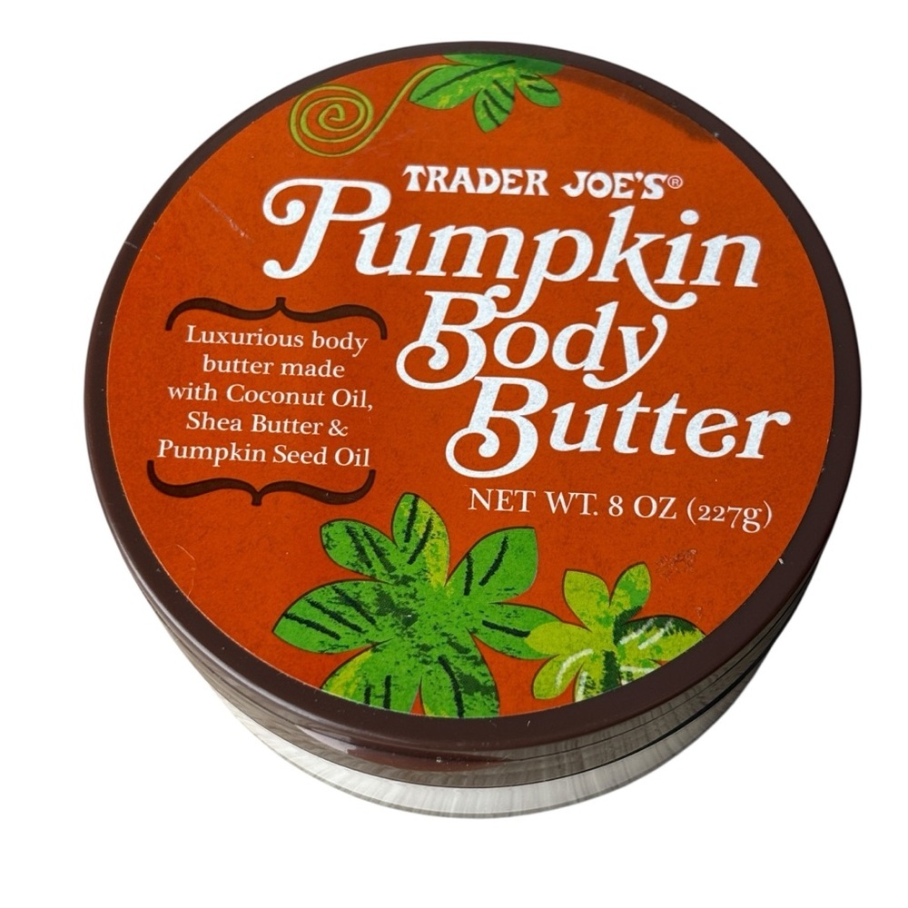 Trader Joe's Pumpkin Body Butter 8 oz Moisturizer